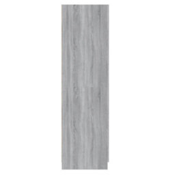 Vidaxl Wardrobe Grey Sonoma 80X50X180 Cm Engineered Wood - thumbnail 4
