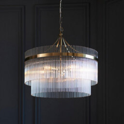 Luminosa Lighting Luminosa Marietta 5 Light Multi Arm Lamp Ceiling Pendant Antique Brass - thumbnail 2