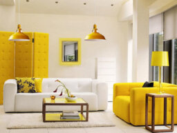 Ledsone Yellow Industrial Barn Pendant Light Kitchen Island Ceiling Lamp - thumbnail 3