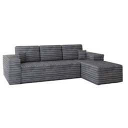 Sliding Wardrobes 4 u LTD Modern Comfort Compact Right Or Left Corner Sofa With Cushions Quick Easy Setup (Grey - Rightcorner) - thumbnail 7