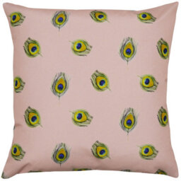 Evans Lichfield Peacock Tropical Outdoor Cushion Cover - thumbnail 2