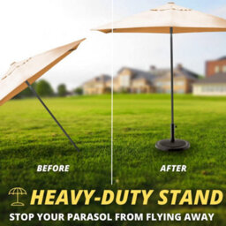 Marco Paul 10Kg Parasol Base With Rattan Effect - thumbnail 4