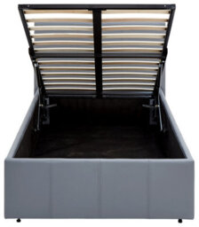 Gfw End Lift Ottoman Bed 90Cm Single Grey - thumbnail 8