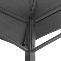 Walplus Bbq Gazebo With Side Shelves Anthracite 240X150X243 Cm Steel - thumbnail 5