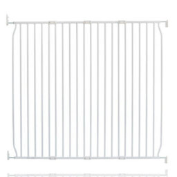 Safetots Eco Screw Fit Baby Gate, White, 130Cm - 140Cm, Stair Gate For Toddler And Baby, Screw Fit Safety Barrier - thumbnail 1