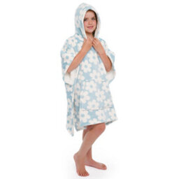 Bedlam Retro Flower Super Cosy Plush Hooded Throw - thumbnail 4