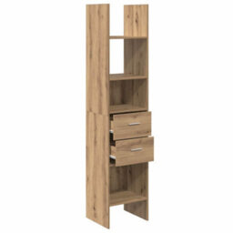 Walplus Book Cabinet Artisan Oak 40 X 35 X 180 Cm Engineered Wood - thumbnail 5