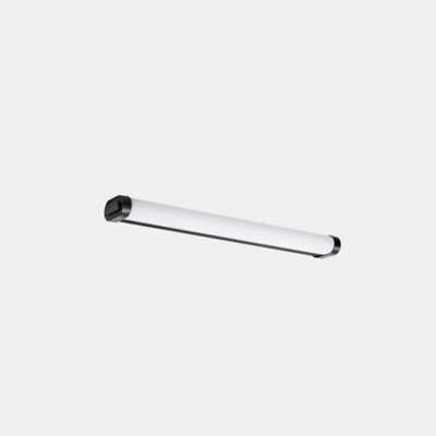 Luminosa Lighting Luminosa Toi Led Bathroom Over Mirror Light Medium Black Ip44 13.4W 3000K