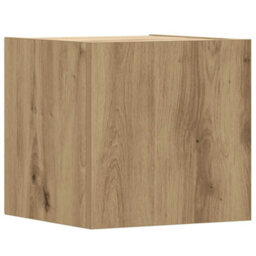 Berkfield 5 Piece Tv Cabinet Set Wall-Mounted Artisan Oak Engineered Wood - thumbnail 8