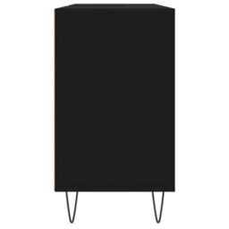Berkfield Bathroom Cabinet Black 80X33X60 Cm Engineered Wood - thumbnail 7