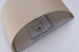 Harper Living 1Xe27/es Wall Wash Light With Switch, Semi-Circle Taupe Fabric Shade, Suitable For Led Upgrade - thumbnail 5