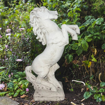 Stunning Medium Rearing Horse Statue - image 1