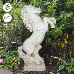 Stunning Medium Rearing Horse Statue - thumbnail 4