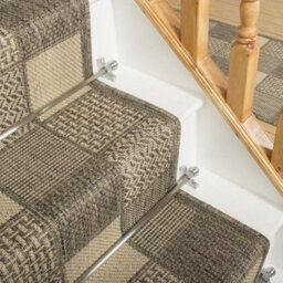 Patch Stair Runner - Hardwearing, Non-Slip & Durable Carpet For Stairs & Staircases, Multiple Lengths - thumbnail 2