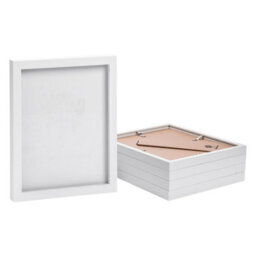 "Nicola Spring Photo Frames - 8"" X 10"" - White - Pack Of 5" - thumbnail 1