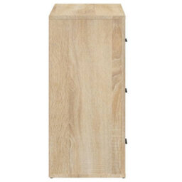 Berkfield Sideboard Sonoma Oak 80X33X70 Cm Engineered Wood - thumbnail 5
