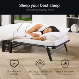 Jay-Be He70 Hideaway Folding Bed With E-Fibre Mattress, Single - thumbnail 8