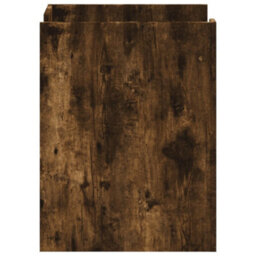 Berkfield Bedside Cabinet Smoked Oak 45X50X65 Cm Engineered Wood - thumbnail 5