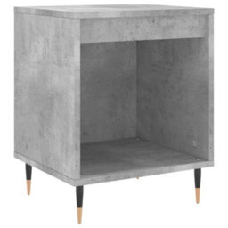 Berkfield Bedside Cabinets 2 Pcs Concrete Grey 40X35X50 Cm Engineered Wood - thumbnail 4