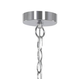 Pagazzi Lighting Pagazzi Ashton 6-Light Polished Chrome Chandelier Ceiling Light - thumbnail 5