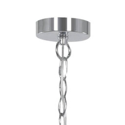 Pagazzi Lighting Pagazzi Ashton 6-Light Polished Chrome Chandelier Ceiling Light - thumbnail 7