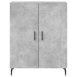 Berkfield Classic Sideboard Concrete Grey 69.5X34X90 Cm Engineered Wood - thumbnail 5