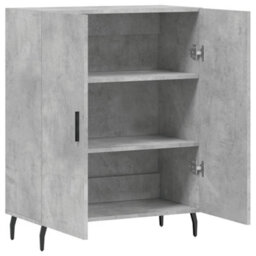 Berkfield Classic Sideboard Concrete Grey 69.5X34X90 Cm Engineered Wood - thumbnail 6
