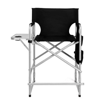 "Director's Chair Folding Oversize Camping Chairs For Adult 23.6"" Wide Seat 300Lb" - image 1