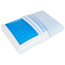 Beliani Bed Pillow Emin High Memory Foam 40 X 60 Cm White - thumbnail 9