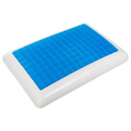 Beliani Bed Pillow Emin High Memory Foam 40 X 60 Cm White - thumbnail 8