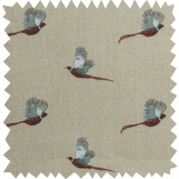 Hob Cover: Sophie Allport Pheasant Aga Cover, Cotton - thumbnail 5
