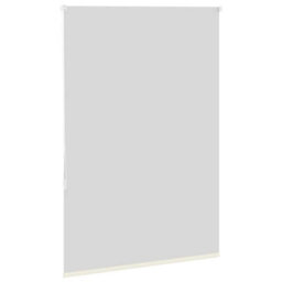 Berkfield Roller Blind Blackout Off White 100X175 Cm Fabric Width 95.7 Cm Polyester - thumbnail 4