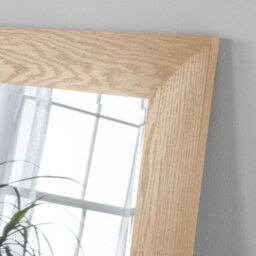 Yearn Oak Effect Framed Wall Mirror 132X48Cm - thumbnail 2
