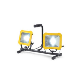 Litecraft Stanley Twin Portable Black 33 Watt Led Ip65 Outdoor Work Light - thumbnail 2