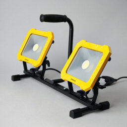 Litecraft Stanley Twin Portable Black 33 Watt Led Ip65 Outdoor Work Light - thumbnail 4
