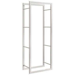 Walplus Firewood Rack 50X28X132 Cm Stainless Steel - thumbnail 2
