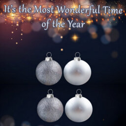 Christmas Bauble Decoration Hanging Tree Ornament X 4 7Cm Silver - thumbnail 3