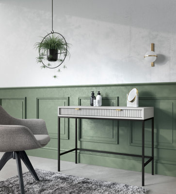 Abakus Direct Nova Collection Dressing Table In Light Grey - image 1