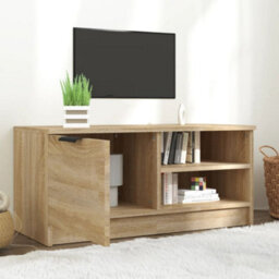 Walplus Tv Cabinet Sonoma Oak 80X35X36.5 Cm Engineered Wood - thumbnail 3