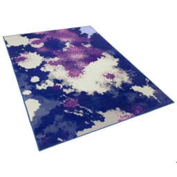 Beliani Multicolour Abstract Area Rug - Polyester, Low Pile, Rectangular 160 X 230 Cm - thumbnail 3