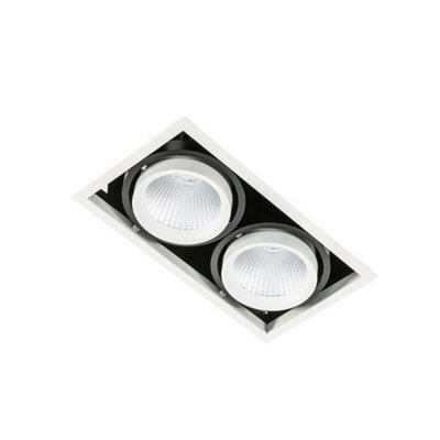 Luminosa Lighting Luminosa Modern Technical Led Recessed Ceiling White, Black, Cool White 4000K 3045Lm - image 1