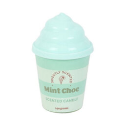 Something Different Mint Choc Ice Cream Scented Candle Mint Green (One Size)