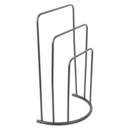 Free Standing Metal Towel Rack Bar Bathroom Triple Holder Rack Shelf Storage - thumbnail 5