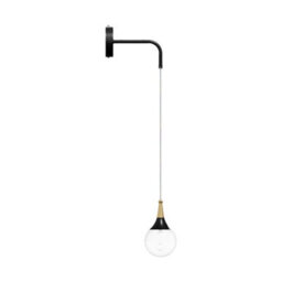 Living And Home 5W Modern Crystal Wall Lamp, Creative Led Spherical Wall Lamp, Indoor Bedside Lamp, Dimmable - thumbnail 5