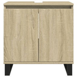 Berkfield Bathroom Cabinet Sonoma Oak 58X33X60 Cm Engineered Wood - thumbnail 3