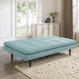 Home Detail Butterfly Clic-Clac Sofa Bed, Teal Linen - thumbnail 2