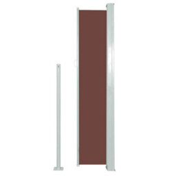 Walplus Retractable Side Awning Garden Sun Shade Canopy Gazebo For Back Door, Porch, Patio 160 X 500 Cm Brown - thumbnail 4