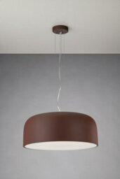 Luminosa Lighting Luminosa Bistrot 4 Light Dome Pendant Ceiling Light Bronze 52X22Cm - thumbnail 3