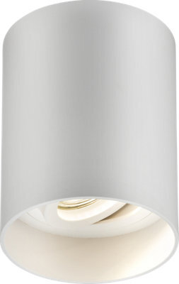 Luminosa Lighting Luminosa Knightsbridge Oran Surface Tilt Round Downlight White - Ora1Trw - image 1