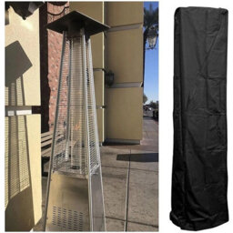 Pyramid-Style Gas Terrace Warmer Cover - Waterproof, Tear-Resistant And Snowproof (87 H X 21 W 24 D) - thumbnail 5